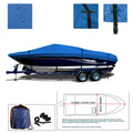 Advantage 27 X-Flight Trailerable Performance Jet Boat Cover Blue 600D Durable