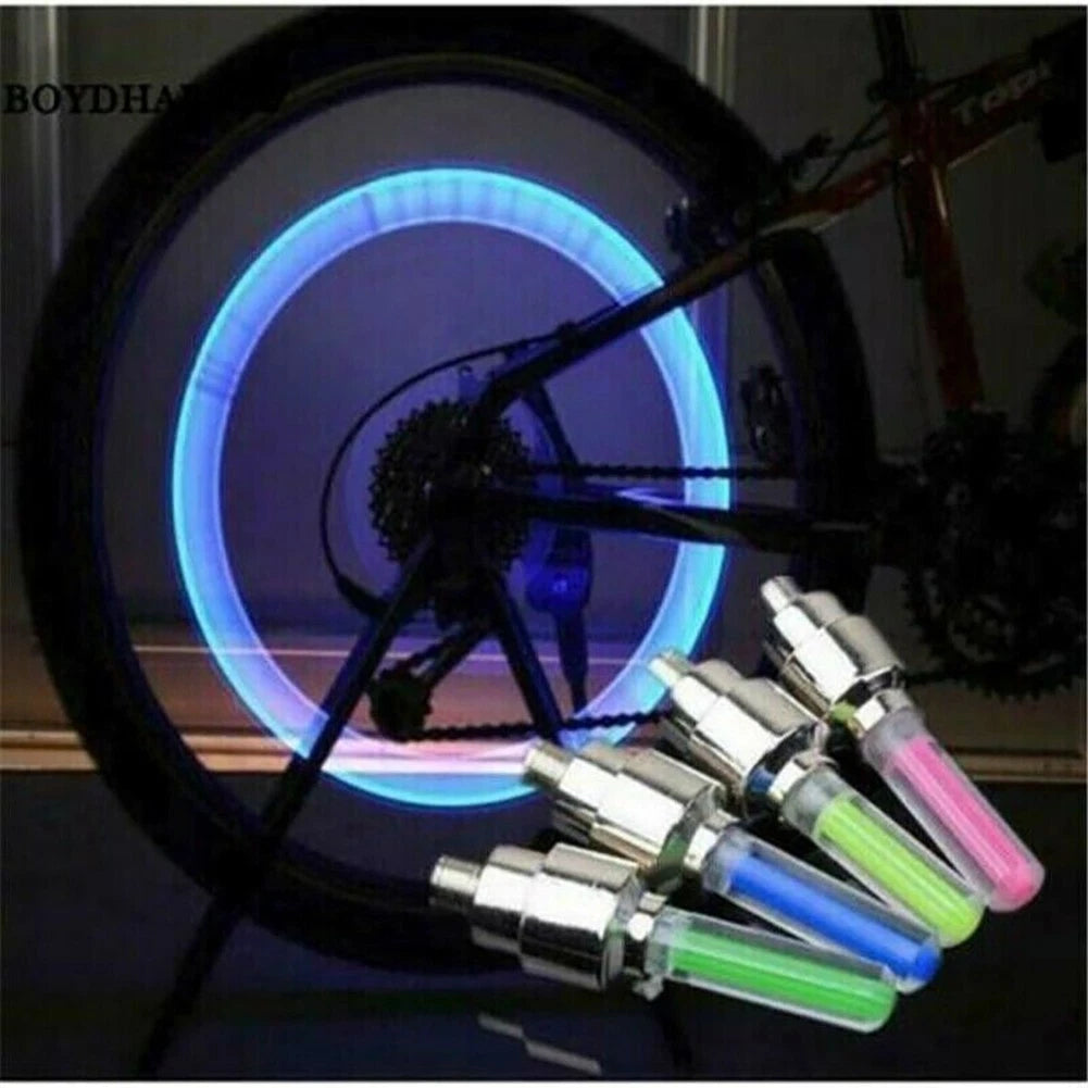 Valve Stem LED Dust CAP for Bike/Bicycle/C Ar/motorcycle Wheel Tire Light Lamp