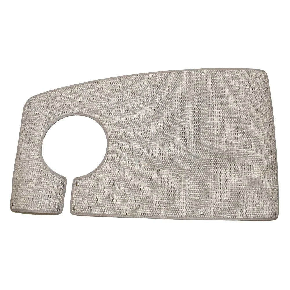 Tracker Boat Snap-In Deck Mat 9531-A - 43 3/4 Inch Woven Solar Tan