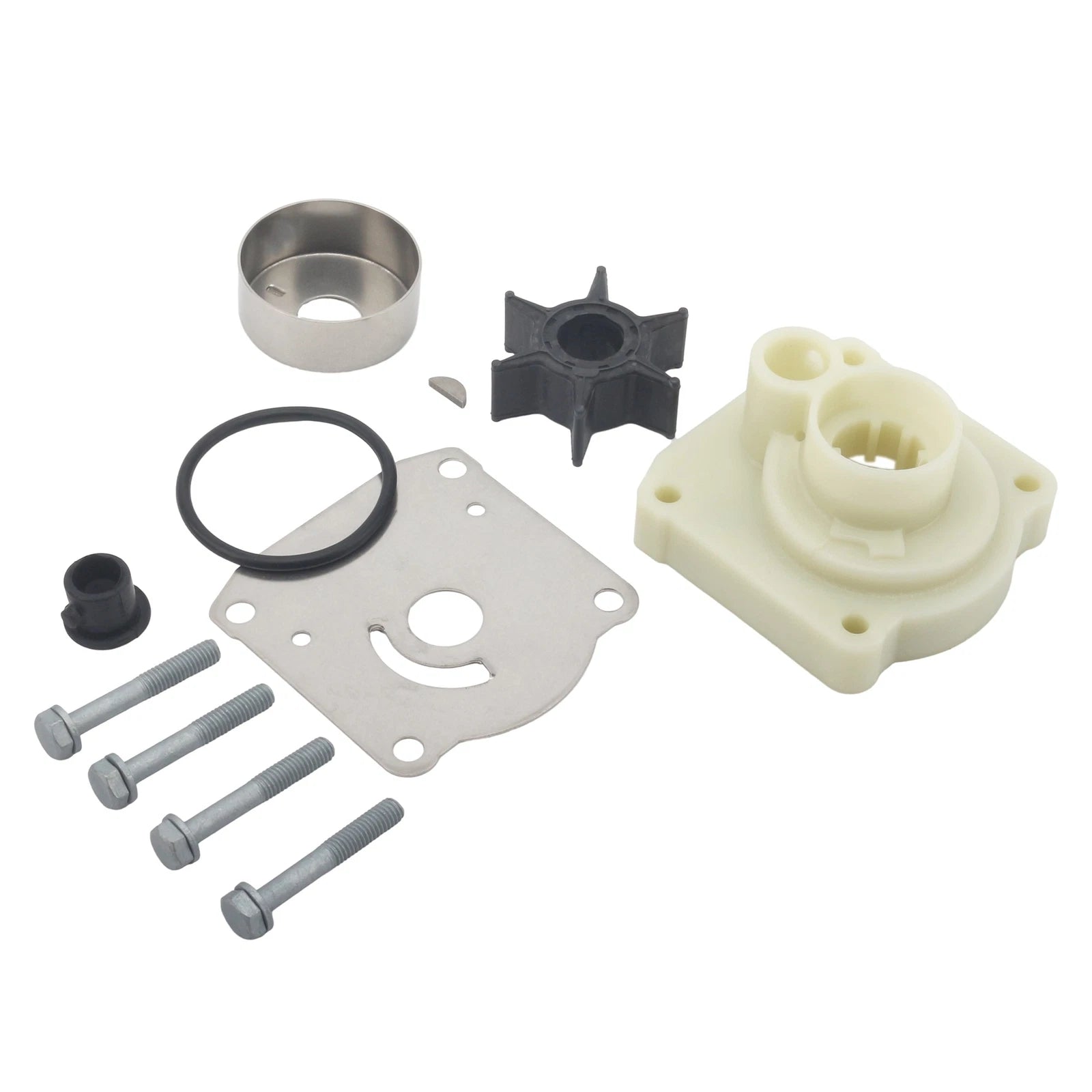 Water Pump Repair Impeller Kit Replace Yamaha Outboard 18-3432