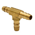 Legend Bass Boat Tee Fitting 315876 - Barbed 3/8 Inch Brass