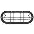Crownline Boat Vent Grille Cover - Oval Black Plastic