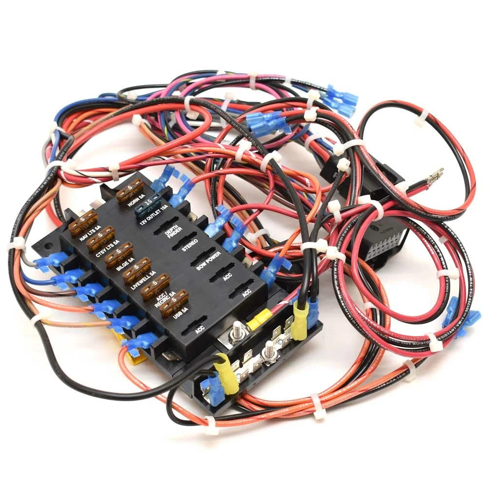 GCS Boat Fuse Block Harness 2355589 - Lund 12V