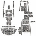 Supra Boat Non-Skid Floor Mat Kit 122117 - SA (SP) Silver Cloud 2022