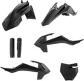 ACERBIS Full Plastic Kit Black - Fits KTM 65 SX 2019-2023 Offroad