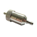 Effective Inline Fuel Filter for 8mm Motorcycle Fuel Lines Aluminum Alloy