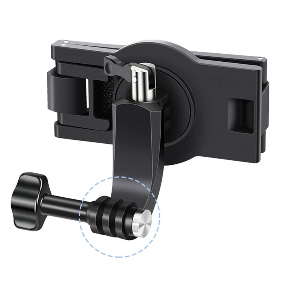 360° Backpack Clip Mount Shoulder Belt Clamp for GoPro 10 All Action Camera