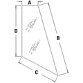 Cab Glass - Rear Corner RH Fits John Deere T164705 150554
