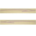 Chaparral Boat Hull Graphic Decals - 1930 SS Red Stickers (set of 2)
