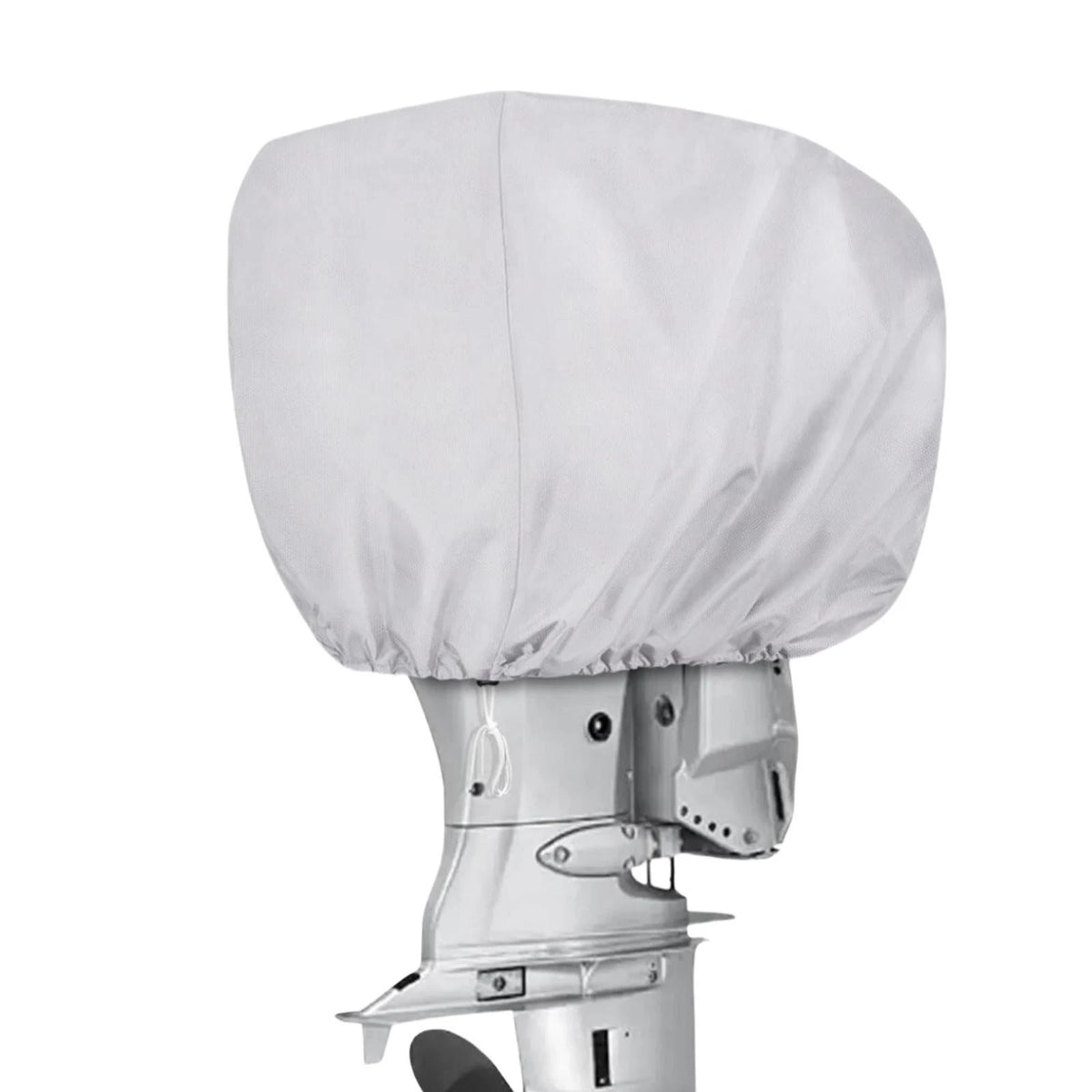 Outboard Motor Cover Waterproof Motor Hood Silver for 30-60 HP Engine