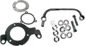 HardDrive Complete Mnt Kit Breather Tube Black M8 Fits Harley Davidson 2017