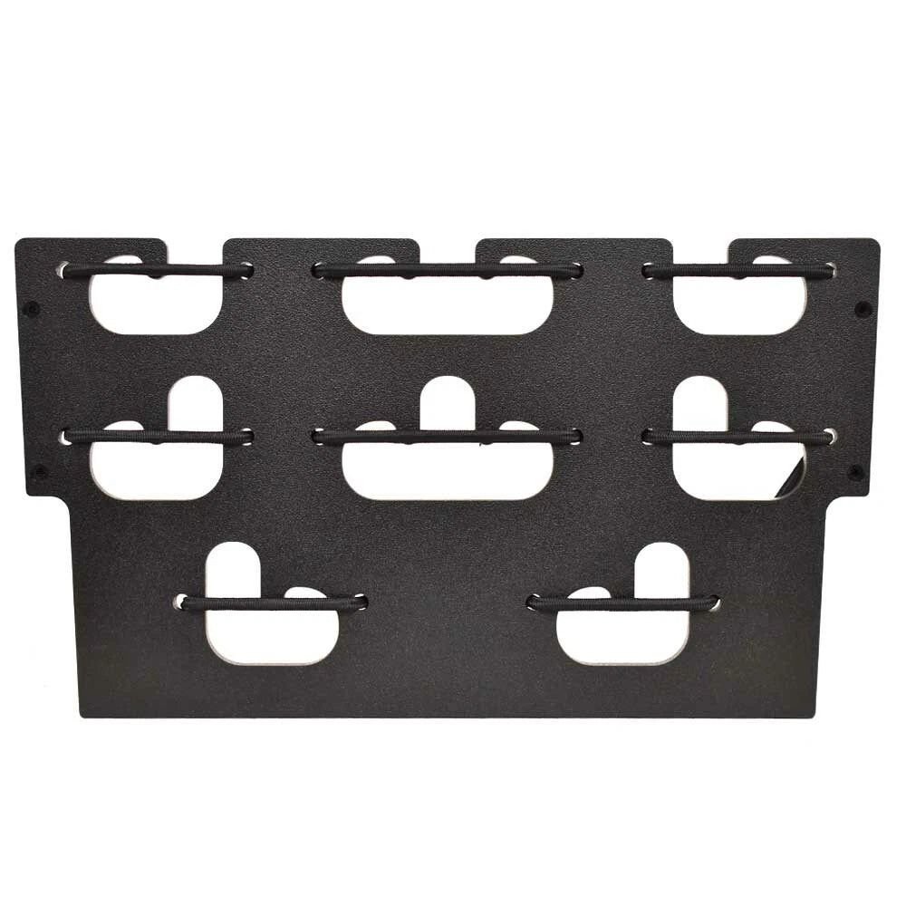 Ranger Boat Fishing Rod Holder Panel 245158 - Black Starboard Textured