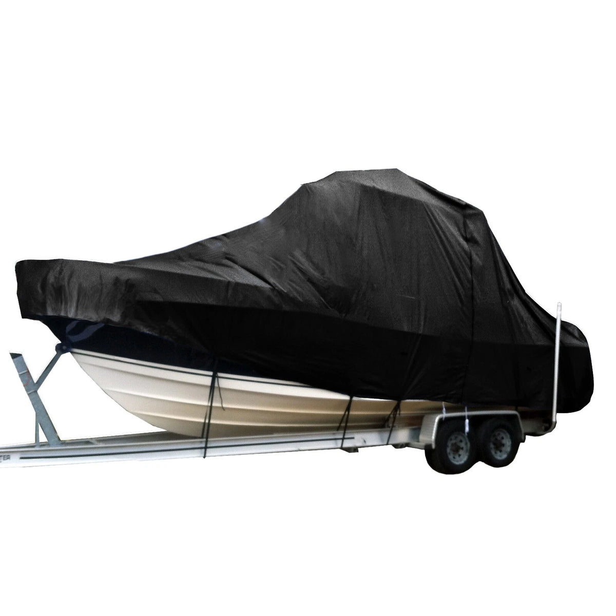 Donzi 35 ZFX Cuddy Cabin Cruiser T-Top Hard-Top Storage Boat Cover Black Durable