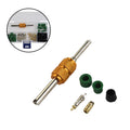 AC Manifold Gauge Repair Tools 71pcs Set Air Condition 10pcs Valve Cores