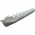 Pontoon Log Boat Float Tube - 22 FT X 25 Inch with No Strakes