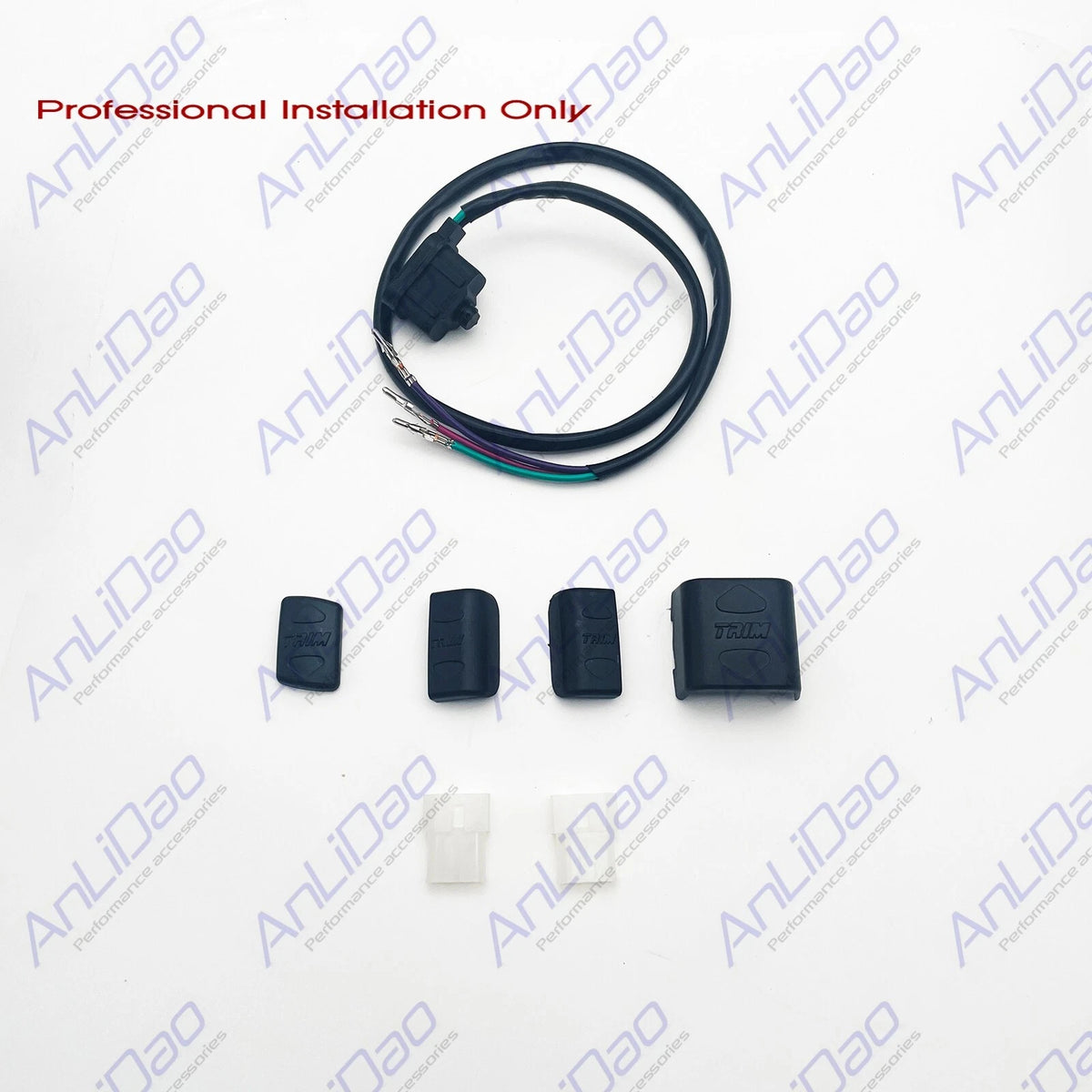 Mercruiser Commander 3000 Trim Tilt Switch Button & Wire Harness 87-18286A41