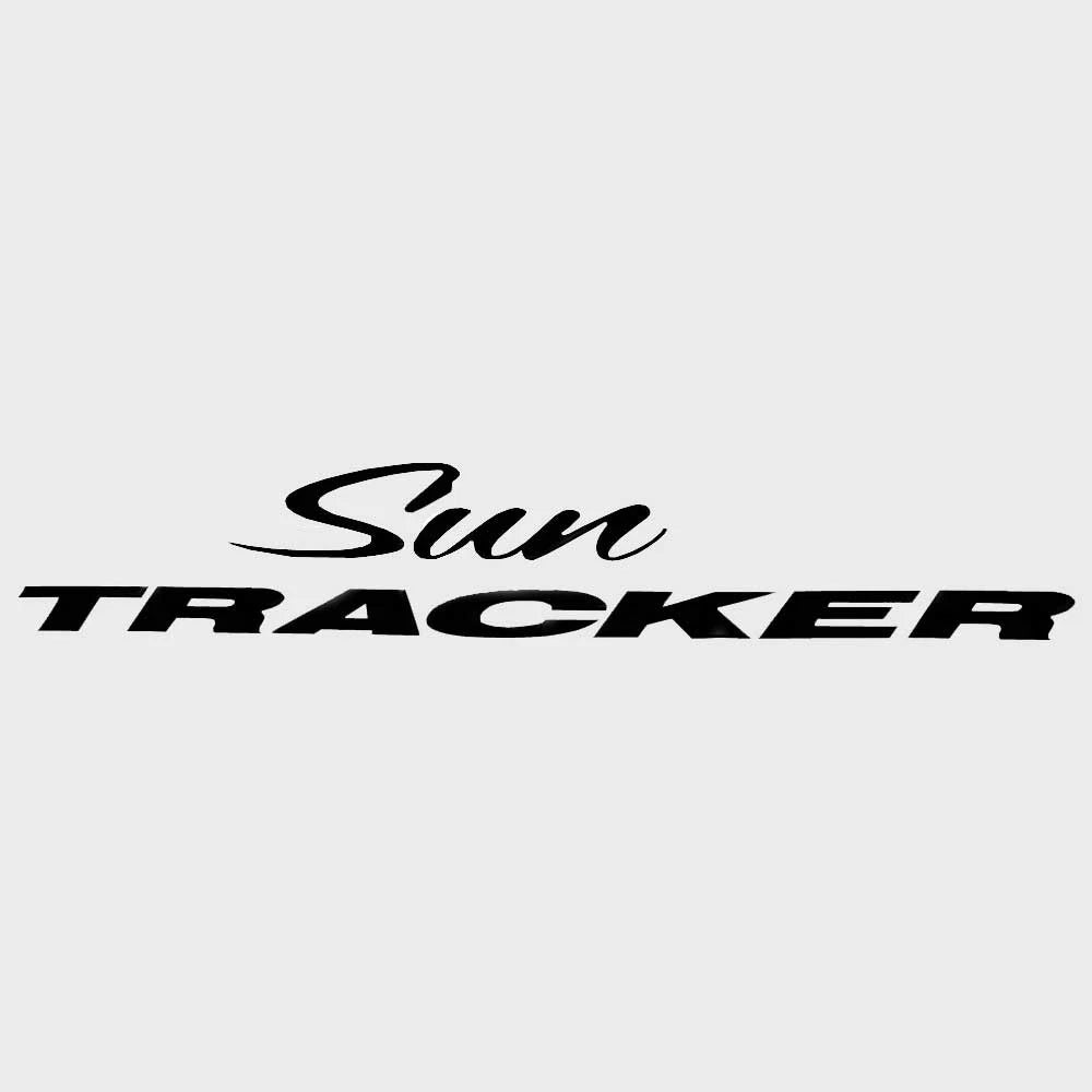 Sun Tracker Boat Logo Decal 160016 - 19 X 3 3/8 Inch Black