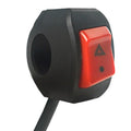 Switch Button for Motorcycle Hazard Lights Controller
