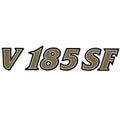 G3 Boat Model Decal 73405047 - V 185 SF Beige Black White Sticker