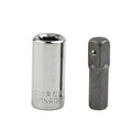 1/4 Square Drive to 1/4 Hex Shank-Impact Socket+1/4 Drill Socket Adapter
