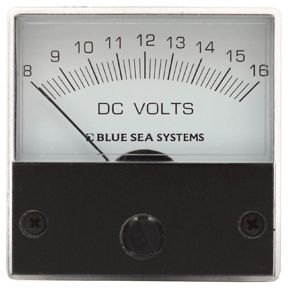 Blue Sea Systems Boat Analog Voltmeter Gauge 8003 - 12V 2 Inch
