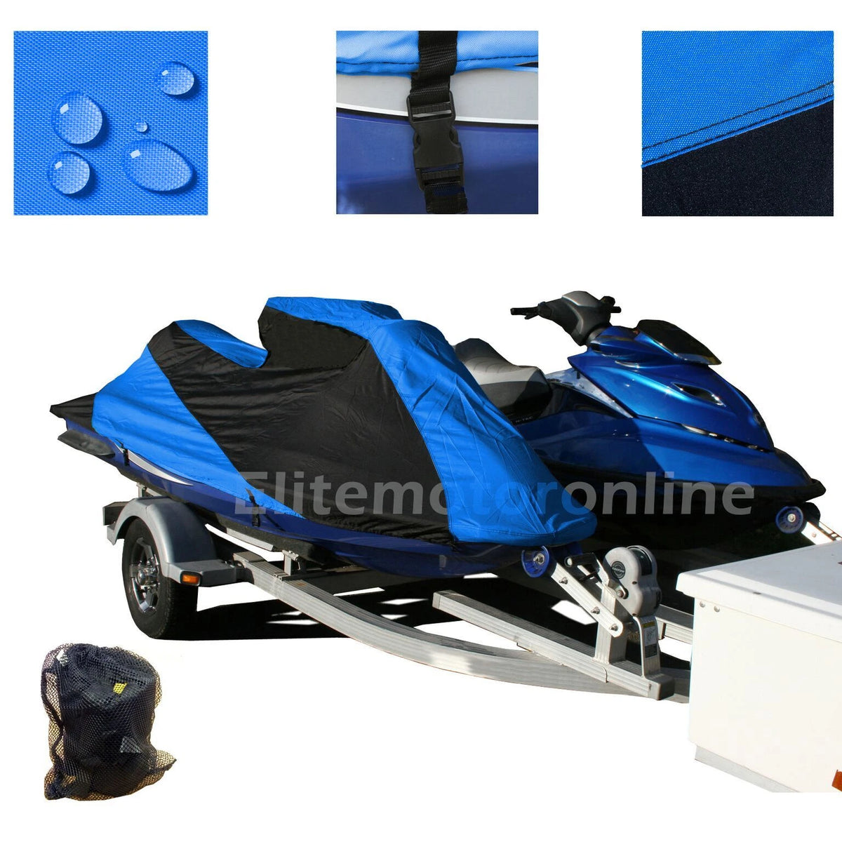 Yamaha Jet Ski Wave Venture 1100 Custom Fit Trailerable JetSki PWC Storage Cover