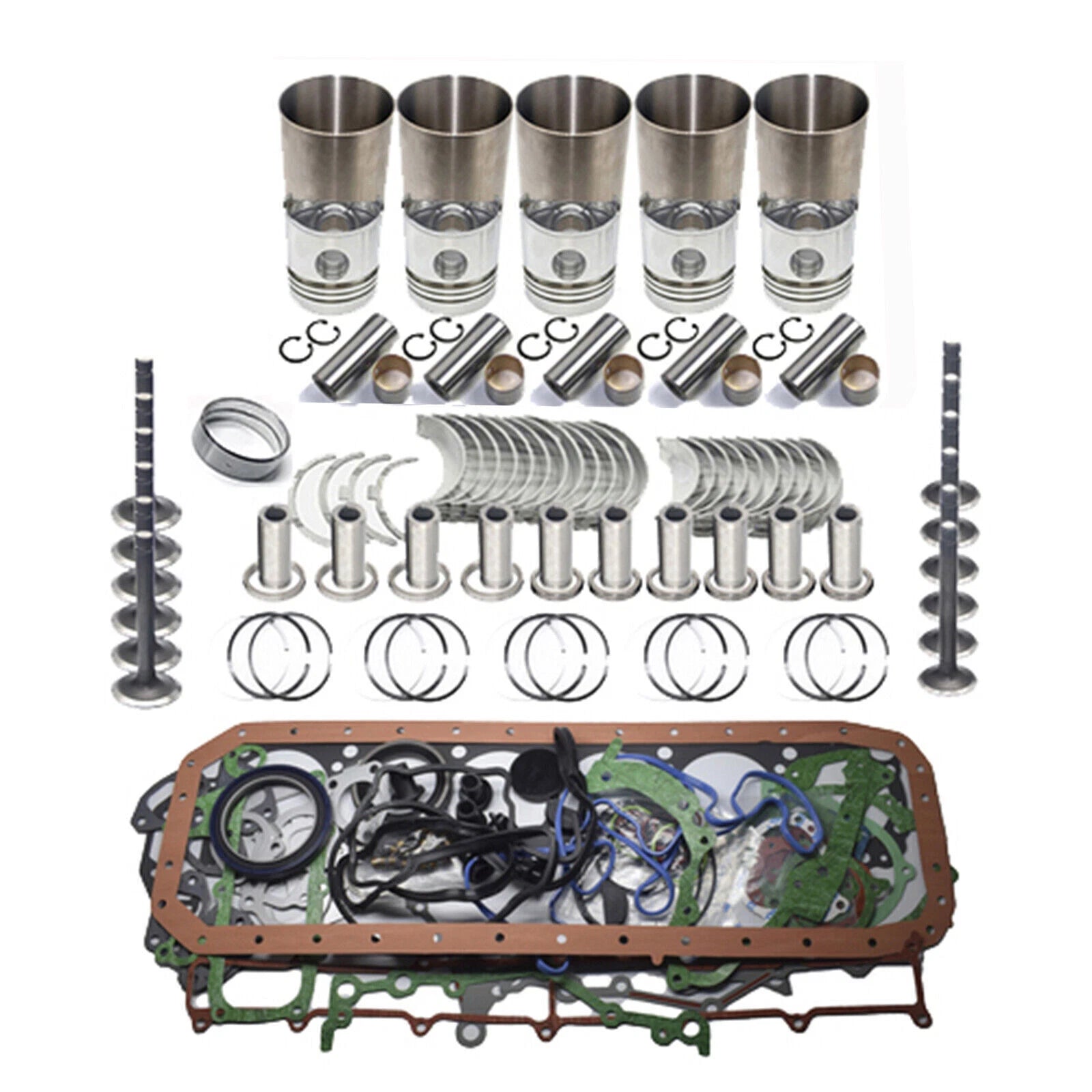F2803 Overhaul Piston Rebuild Kit for Kubota Diesel Engine Excavator