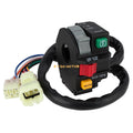 Left Handlebar Switch Start Stop Headlight for Can Am Renegade 570 850 1000R 4x4
