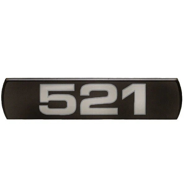 Ranger Boat Raised Decal Sticker 7604334 - Z521 Black 5 1/8 Inch