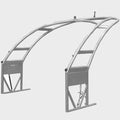 Harris Pontoon Boat Folding Wakeboard Tower 2267417 - 98 3/4 Inch