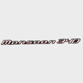 Malibu Boat Decal - Monsoon 340 White Red Sticker