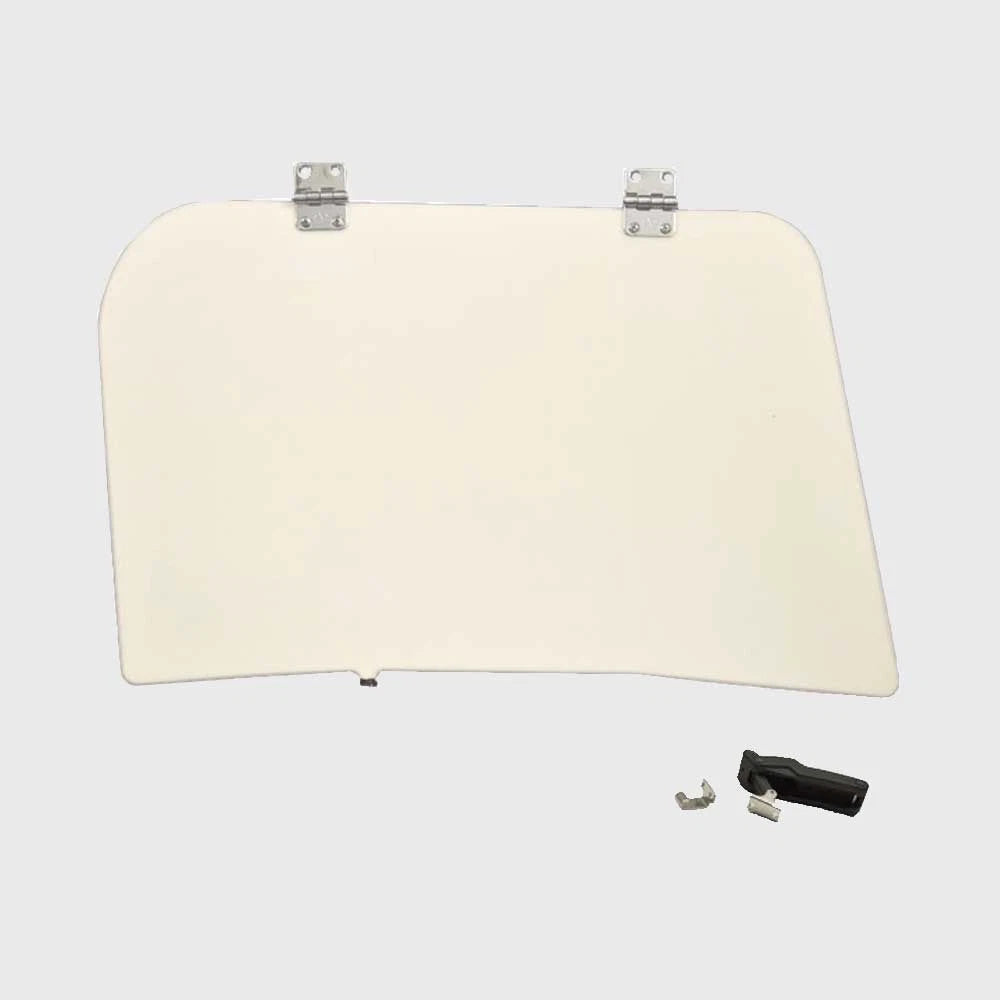 Sea Ray Boat Transom Hatch Lid 1695909 - Off White Starboard with Latch