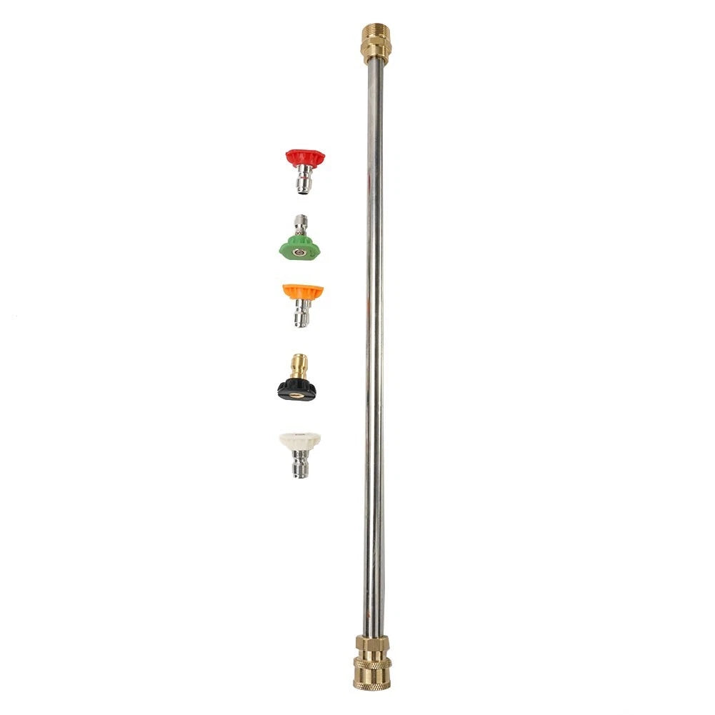 4000PSI High Pressure for Power Washer Wand Lance Nozzle Brass Tools Gadget