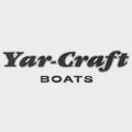 Yar-Craft Boat Raised Decal Sticker LH7107 - Black Silver