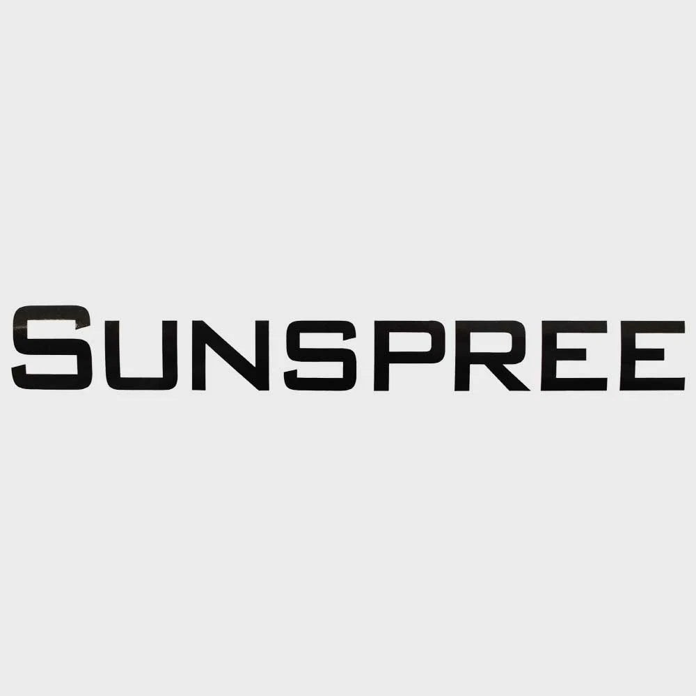 Premier Pontoon Boat Decal 30004043 - Sunspree Metallic Black Sticker