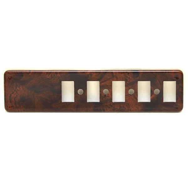 Hurricane Boat Blank Switch Panel 7658-RB2 - FunDeck 196 Woodgrain