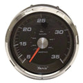 Faria Boat Speedometer Gauge SEK636A - 3 1/4 Inch Silver Black