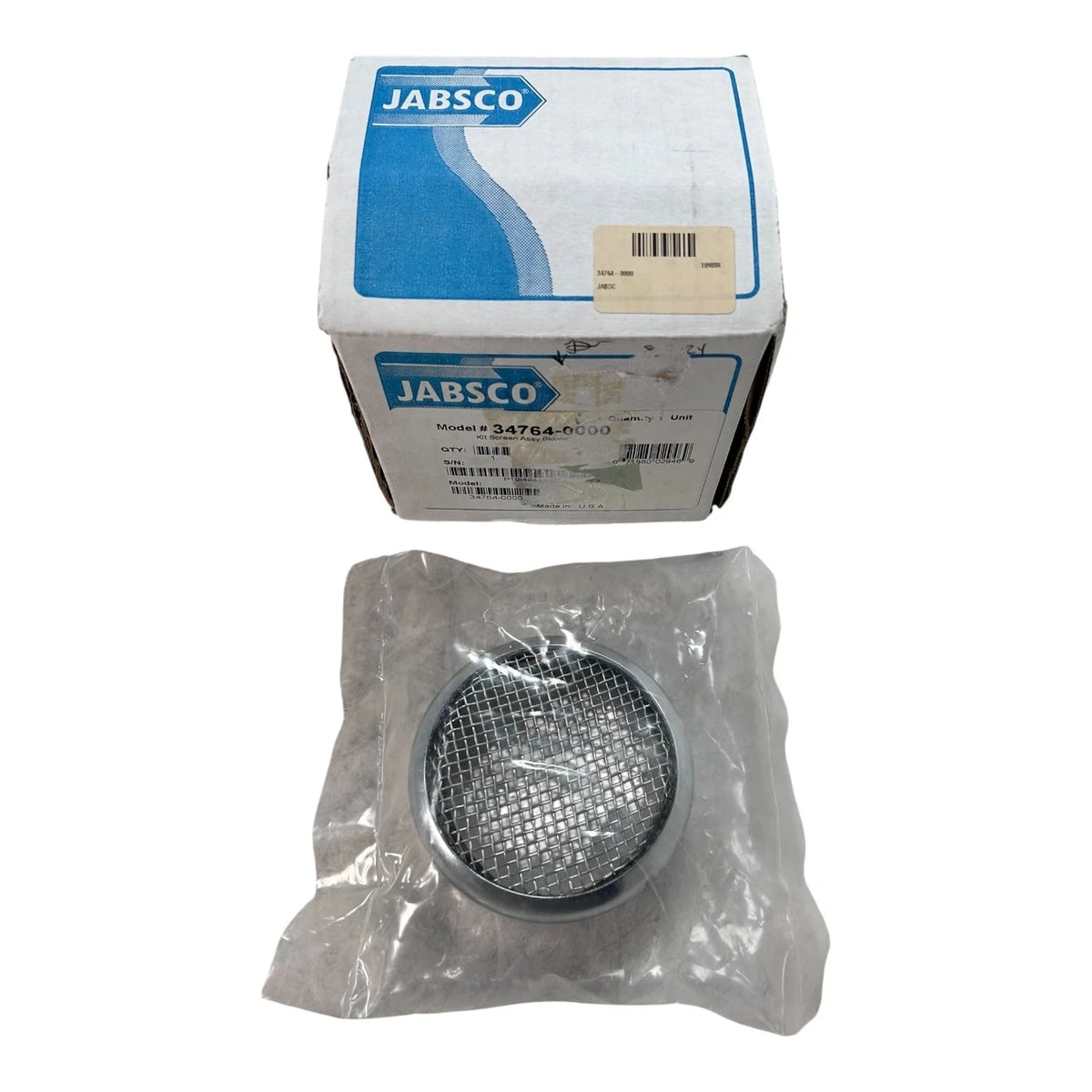Jabsco 34764-0000, Marine Blower Intake Screen Assembly 3'' OEM