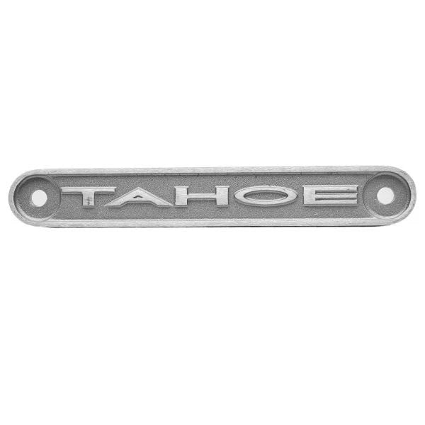Tahoe Boat Logo Transom Plate - Tracker Aluminum