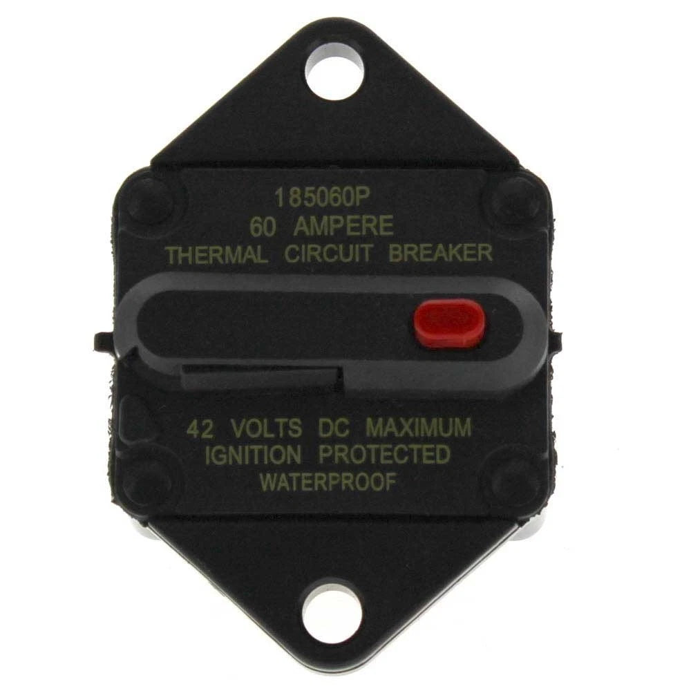 Bussman Boat Circuit Breaker 185060P - 60 Amp Panel Mount