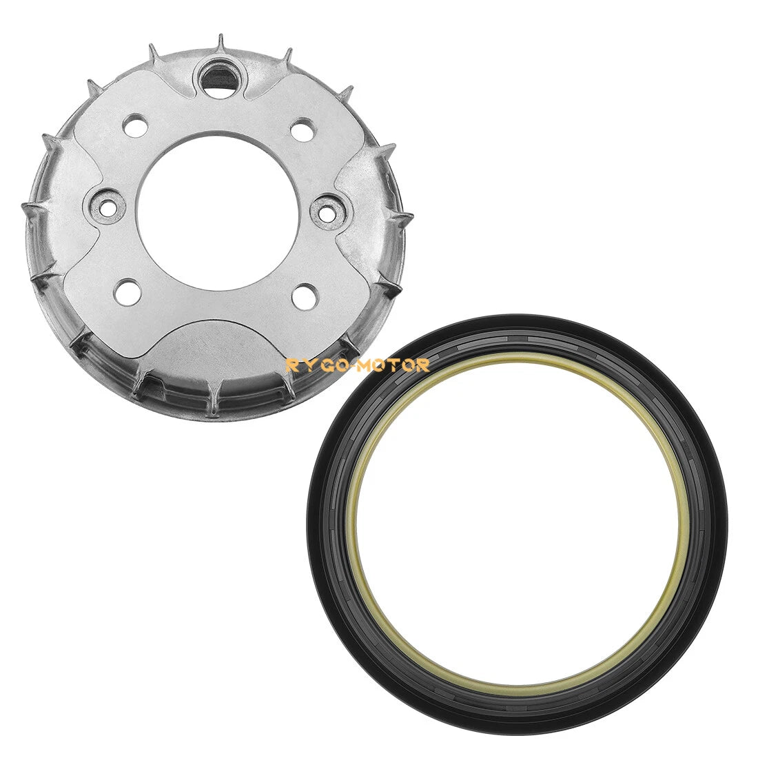 Front Brake Drum Hub & Seal Kit for Honda Rancher 350 TRX350 FE FM 4x4 2000-2006