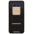 Carling Boat Rocker Switch Cover Actuator - Black Plastic ACC REFRIG