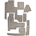 Cobalt Boat Woven Vinyl Cockpit Mats 403281 - Snaps Beige (kit)