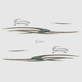 Lowe Boat Graphic Decals 629838 - Suncruiser Green Gold (set of 7)