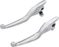 HARDDRIVE Chrome Brake & Clutch Levers for Harley Davidson 2017 Models