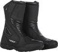 Fly Racing Milepost Boots Black US 13 Street Motorcycle Riding Gear