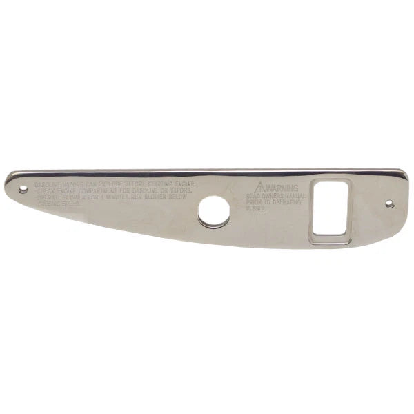Centurion Boat Blank Switch Panel AVA-SS9 - Avalanche Stainless