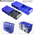 1Pcs Thicken Stackable Parts Storage Tool Organizer Cabinet Box Screws Toolbox