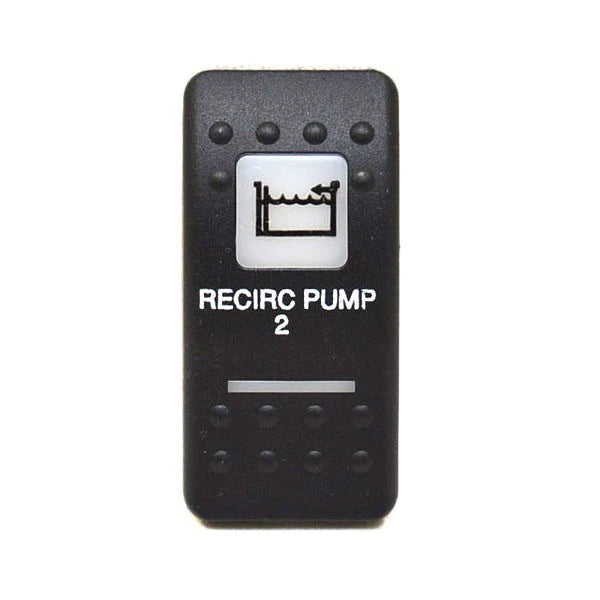 Carling Boat Switch Cover Plate - Livewell Recirc Pump 2 Actuator