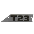 Axis Boat Windshield Emblem Plate 5716434-MDG-P - T23 Acrylic (port)